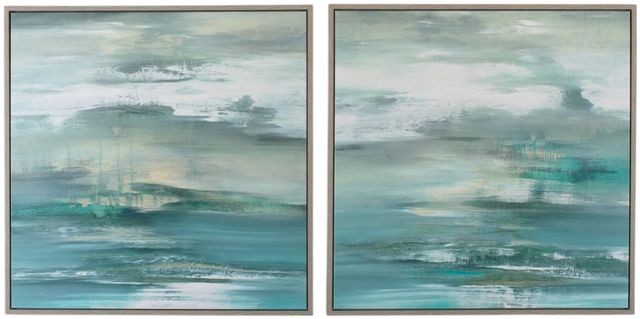 Uttermost® Tranquil State of Mind 2-Piece Framed Print Art Set-0
