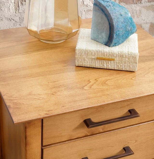 Country Classic Collection Customizable Simplicity 3-Drawer Nightstand-3
