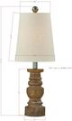 Forty West Wilkes Brown Table Lamp-1