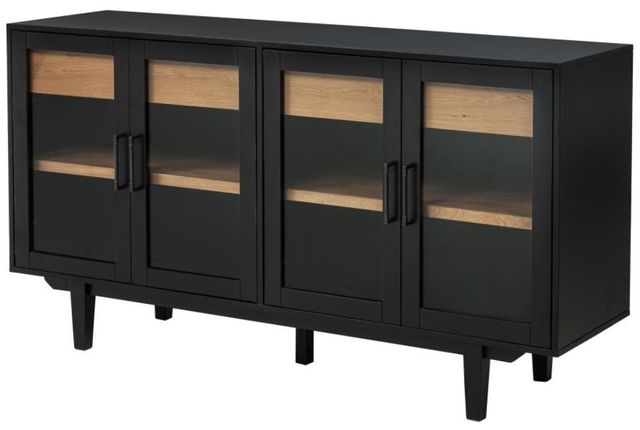 Coaster® Middleton Black Sideboard Server with Dual Drawers-3