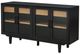 Coaster® Middleton Black Sideboard Server with Dual Drawers-3
