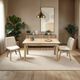 LH Home Gia Light Diftwood Dining Table-2