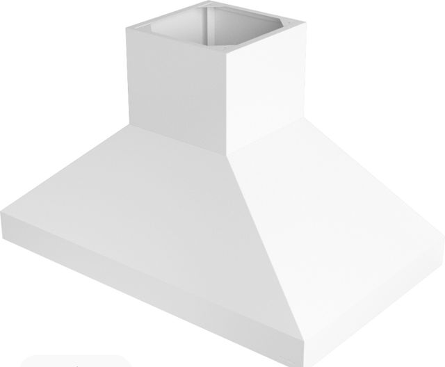 Vent-A-Hood® Euroline Pro 54" White Wall Mounted Range Hood-1