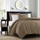 Olliix by Madison Park Mocha Full/Queen Quebec Reversible Coverlet Set-4