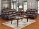 Homelegance® Cranley Brown Double Manual Reclining Loveseat-1