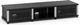 Salamander Designs® Synergy Model 132 AV Cabinet-Black/Aluminum-0