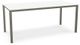 Amisco Customizable Nicholson 36" White Glass Counter Height Table-0