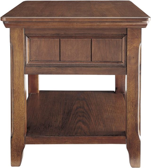 Signature Design by Ashley® Woodboro Dark Brown End Table-3