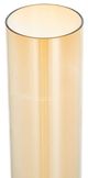 A & B Home Yellow Glass Candle Holder-2