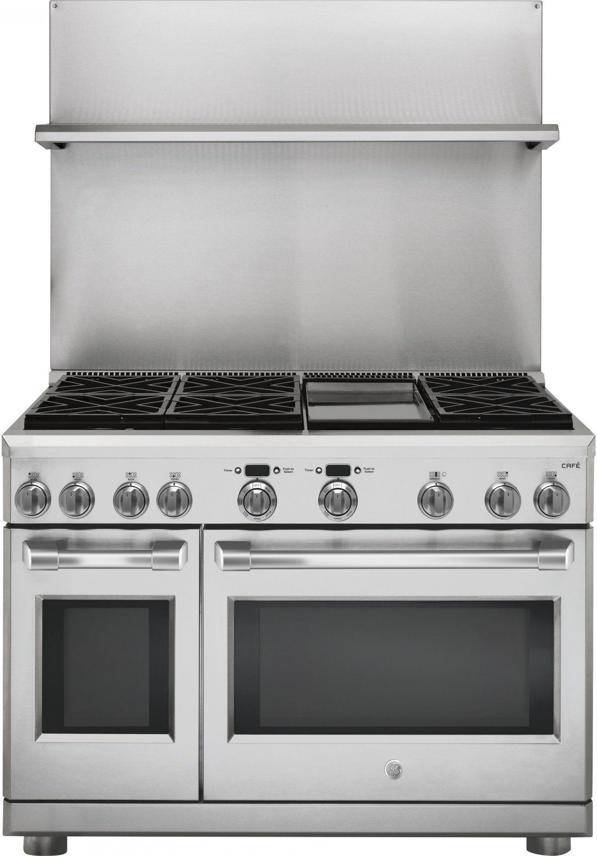 GE® 48" Stainless Steel Professional Backsplash
