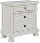 Signature Design by Ashley® Robbinsdale Antique White 2-Drawers Nightstand-0