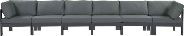 Meridian Furniture Nizuc Grey Outdoor Patio Modular Sofa-1