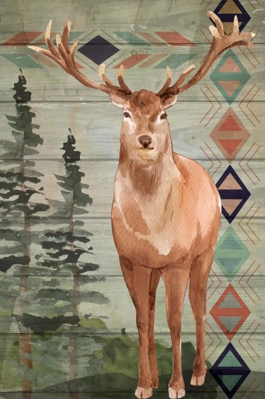 Classy Art Elk by ND Art Wall Art-0