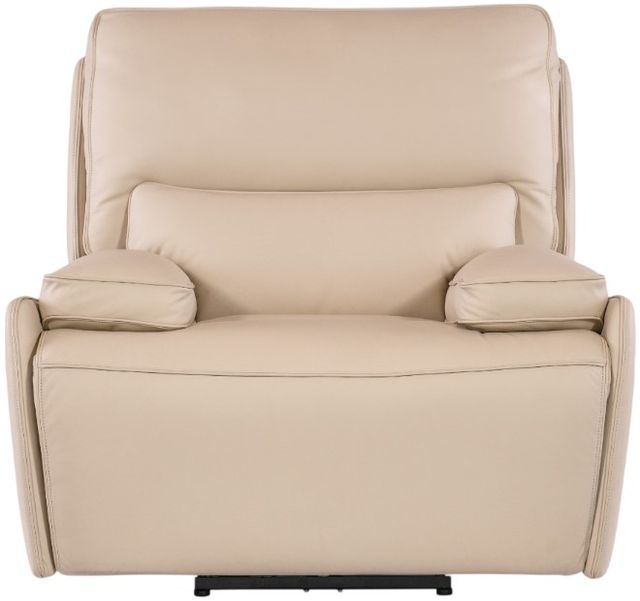 Hooker® Furniture MS Kramer Oslo Ivory Power Recliner with Power Headrest-2