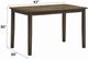 ACME Furniture Damica Walnut Rectangular Dining Table-2