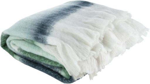 Surya Lanose Emerald 50"x60" Throw Blanket-1