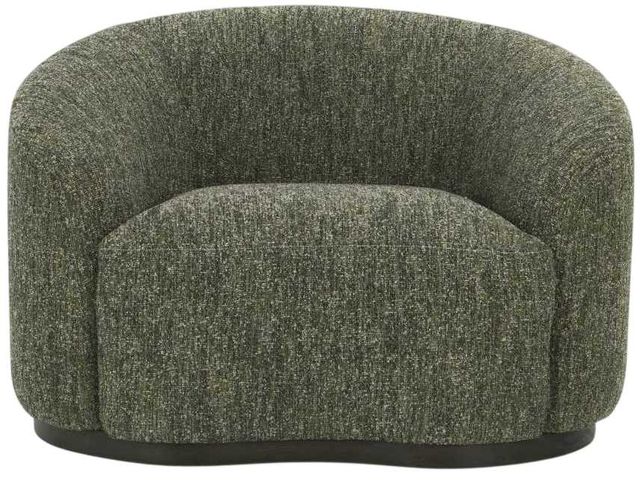 Classic Home Beverly Antique Green Swivel Chair-2