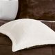 Olliix by Woolrich Alton Brown and Ivory Full/Queen Plush to Sherpa Down Alternative Comforter Set-2