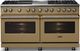 Viking® 5 Series 60" Golden Hour Pro Style Dual Fuel (NG) Range with Brushed Brass Trim-4