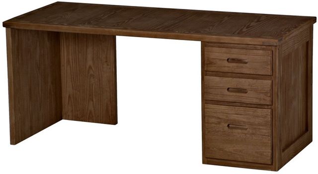 Crate Designs™ Furniture Brindle Lacquer Top Desk-0