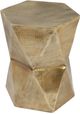 Riverside Furniture Olivia Hammered Gold Side Table-1