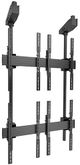 Chief® FUSION™ Black Portrait Micro-Adjustable 2 x 2 Large Ceiling Mount-1