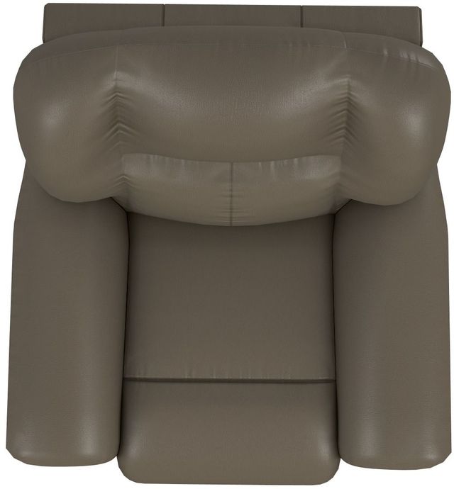 La-Z-Boy® Jasper Smoke Leather Manual Wall Recliner-2