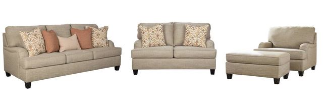 Signature Design by Ashley® Almanza 4-Piece Wheat Living Room Set-0