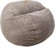 CordaRoy's® Original Gray Terry Corduroy Full Bean Bag Chair-0