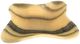 A & B Home Eduardo Beige/Black Hand-Carved Zebra Onyx Bowl-0
