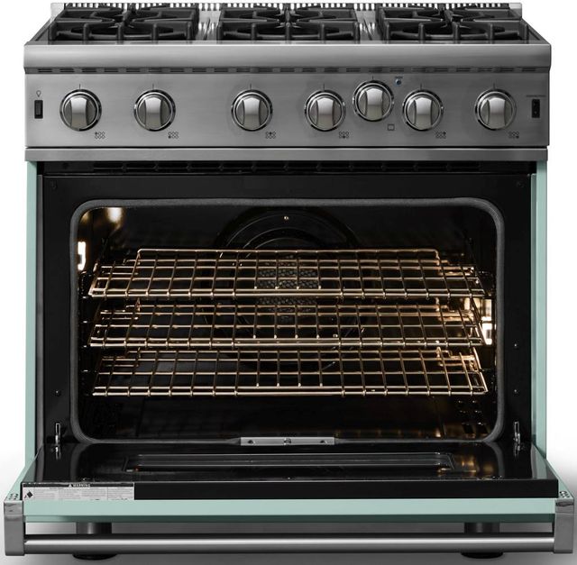 Viking® 5 Series 36" Splash Pro Style Liquid Propane Gas Range-1
