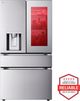 LG 36" 28.6 Cu. Ft. PrintProof™ Stainless Steel Standard Depth MAX 4-Door French Door Refrigerator with Craft Ice and Mini Craft Ice-1
