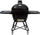 Primo Grills® Oval LG 300 24" Black All-In-One Freestanding Charcoal Grill-0