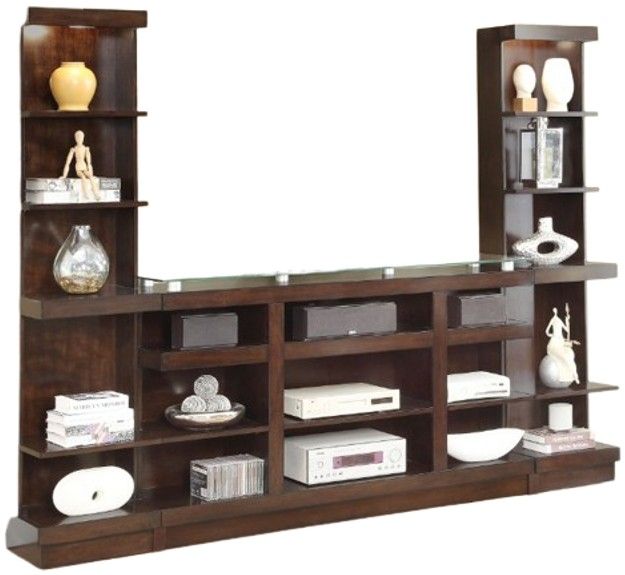 Legends Home Novella Brown Entertainment Center-0