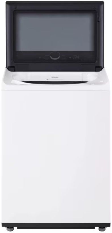 LG 5.5 Cu. Ft. Alpine White Impeller Top Load Washer with EasyUnload™ and AI Sensing-2