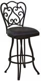 Armen Living Celeste Bandero Espresso 26" Swivel Counter Stool-0