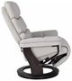 BenchMaster Cheer Light Gray Manual Flip-Up Footrest Recliner-3