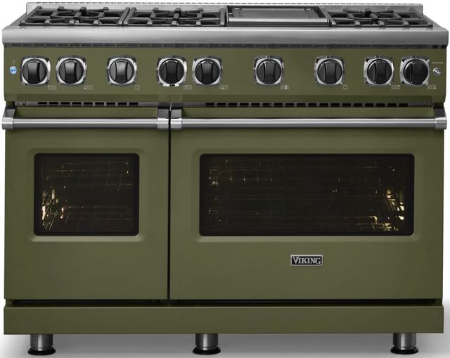 Viking® 7 Series 48'' Martini Pro Style Gas Range with Griddle-2
