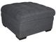 Porter International Designs Belmont Charcoal Ottoman-0