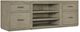 Hooker® Furniture Linville Falls Mink 84" Credenza with Two Files and Open Desk Cabinet-0