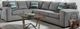 American Wholesale Furniture 2-Piece Silverton Pewter L-Shape Sectional-0