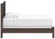 Signature Design by Ashley® Pamytta Brown Twin Upholstered Panel Bed-3
