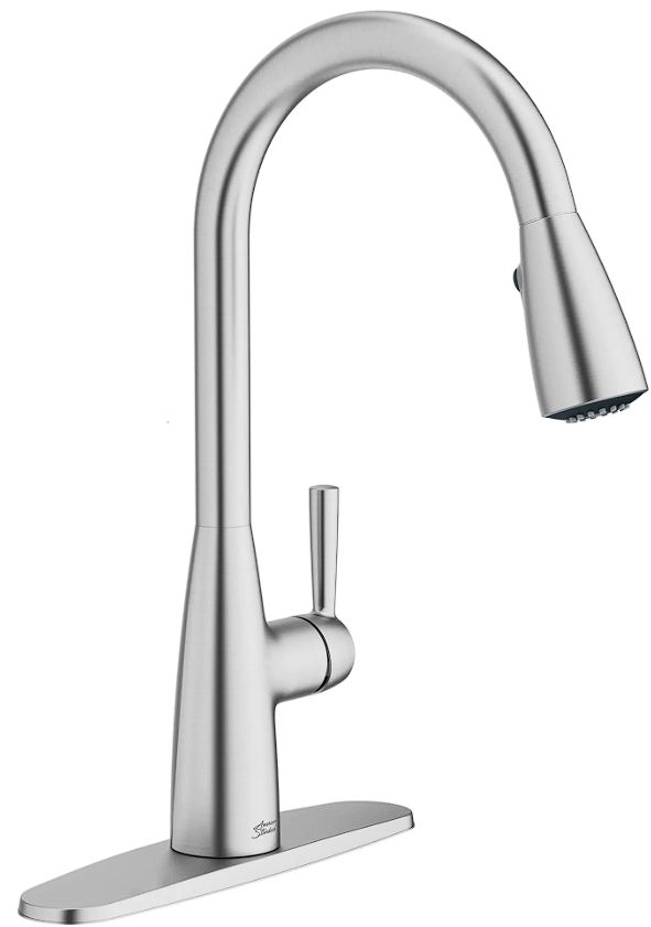 American Standard Hillsdale Stainless Steel Single-Handle Pull-Down Dual Spray Kitchen Faucet-0