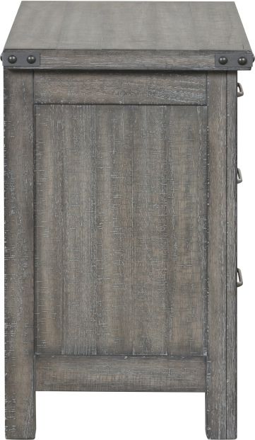 New Classic® Home Furnishings Galleon Gray Nightstand-2