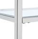 Elements International Ezra Chrome Serving Bar Cart-2