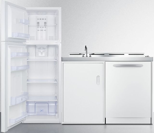 Summit® 71" White All-In-One Kitchenette-1