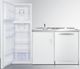 Summit® 71" White All-In-One Kitchenette-1