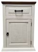 Million Dollar Rustic Econo White Nightstand-0