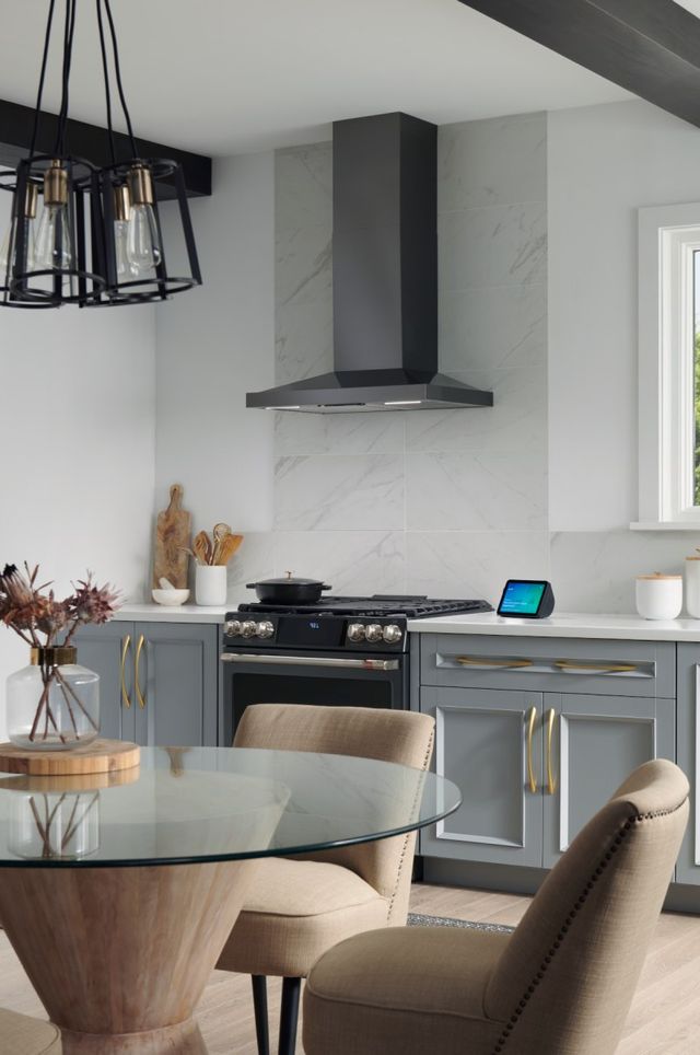 Broan® EWS Series 30" Black Stainless Steel Wall Mounted Range Hood-1