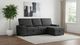 Coaster® Demko 2-Piece Granite Right-Arm Facing Sleeper Sectional Sofa with Speaker and Storage Chaise-1